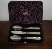 Antique Victorian silver  shel