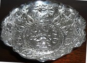 Antique Victorian silver bowl