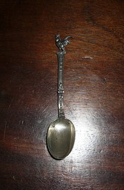 Antique hallmarked French Cock