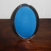 Antique hallmarked silver oval