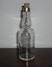 Antique silver top Whisky nogg