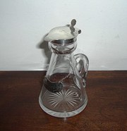antique silver solid silver whisky no Antique solid silver Whisky no