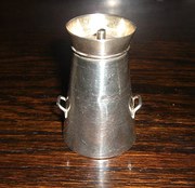 antique silver solid silver churn pep Antique solid silver churn pep