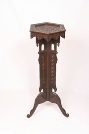 antique furniture 19th century indian torchere 19th Century Indian Torchere