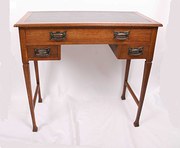Arts and Crafts Oak Desk
