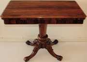 Victorian Rosewood Card Table