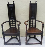 Arts and Craft Arm Chairs