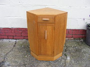 Early G plan oak corner cupboard