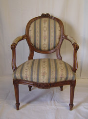 antique furniture 18th century louis xvi armchai 18th Century Louis XVI Armchai