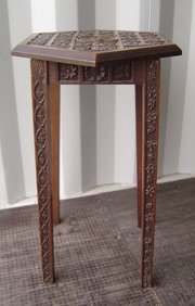 antique furniture a 19th century carved side tab A 19th Century Carved Side Tab