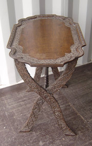 antique furniture indian hardwood side table Indian Hardwood Side Table
