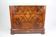 French burr walnut marble topp