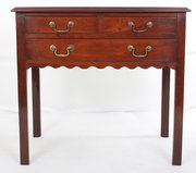 Georgian mahogany lowboy c1760