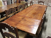 antique furniture large french cherry wood drawl Large french cherry wood drawl