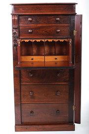 Rare Victorian Rosewood Secret