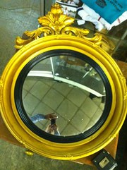 christmas gifts for her regency gilt convex mirror Regency gilt convex mirror