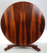 antique furniture regency rosewood round breakfa Regency rosewood Round breakfa