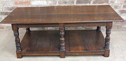 Solid oak coffee table