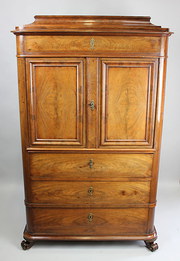 Tall bedemier chest cabinet