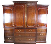 Very large georgian mahogany b