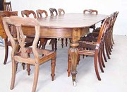 12 Victorian Spoon Back chairs
