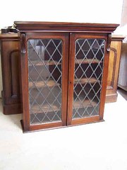 19thC Mahiogany bookcase top