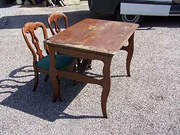 Most unusual folding dining ta