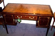 Sheraton Revival Inlaid Mahoga