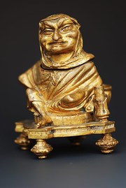 19thc French ormolu inkwell