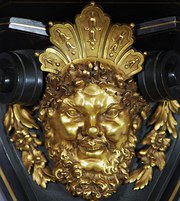 19thc ormolu  ebonised wall br