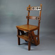 Arts  Crafts oak metamorphic c