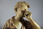 Early 20thc terracotta boy