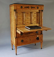 antique furniture hungarian ash secretaire a aba Hungarian ash secretaire a aba