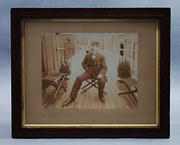 Original sepia photograph of a