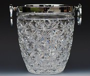 moulded glass ice bucket