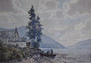 Watercolour John Ernest Aitken