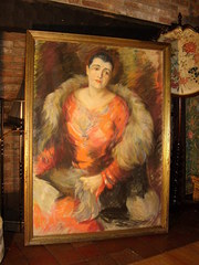 art deco antiques art deco pastel of a flamenco ART DECO PASTEL OF A FLAMENCO