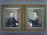 FINE PAIR OF VICTORIAN PASTEL