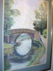 PASTEL OF CANAL BRIDGE AT FOXT
