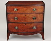 Bowfront chest