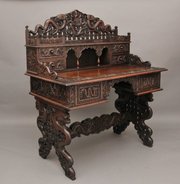 antique furniture chinese carved desk Chinese carved desk