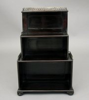 Ebony bookcase