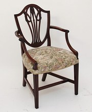 Mahogany armchair