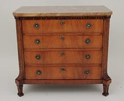 Marble top chest