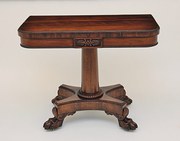 Rosewood card table
