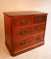 A Pitch Pine Chest of Drawers