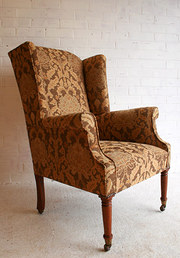 An Arts  Crafts Wingback Armch