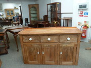 Pine Bedside