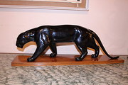 ART DECO PLASTER PANTHER