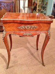 antique furniture dressing table kingwood c1870 DRESSING TABLE KINGWOOD C1870